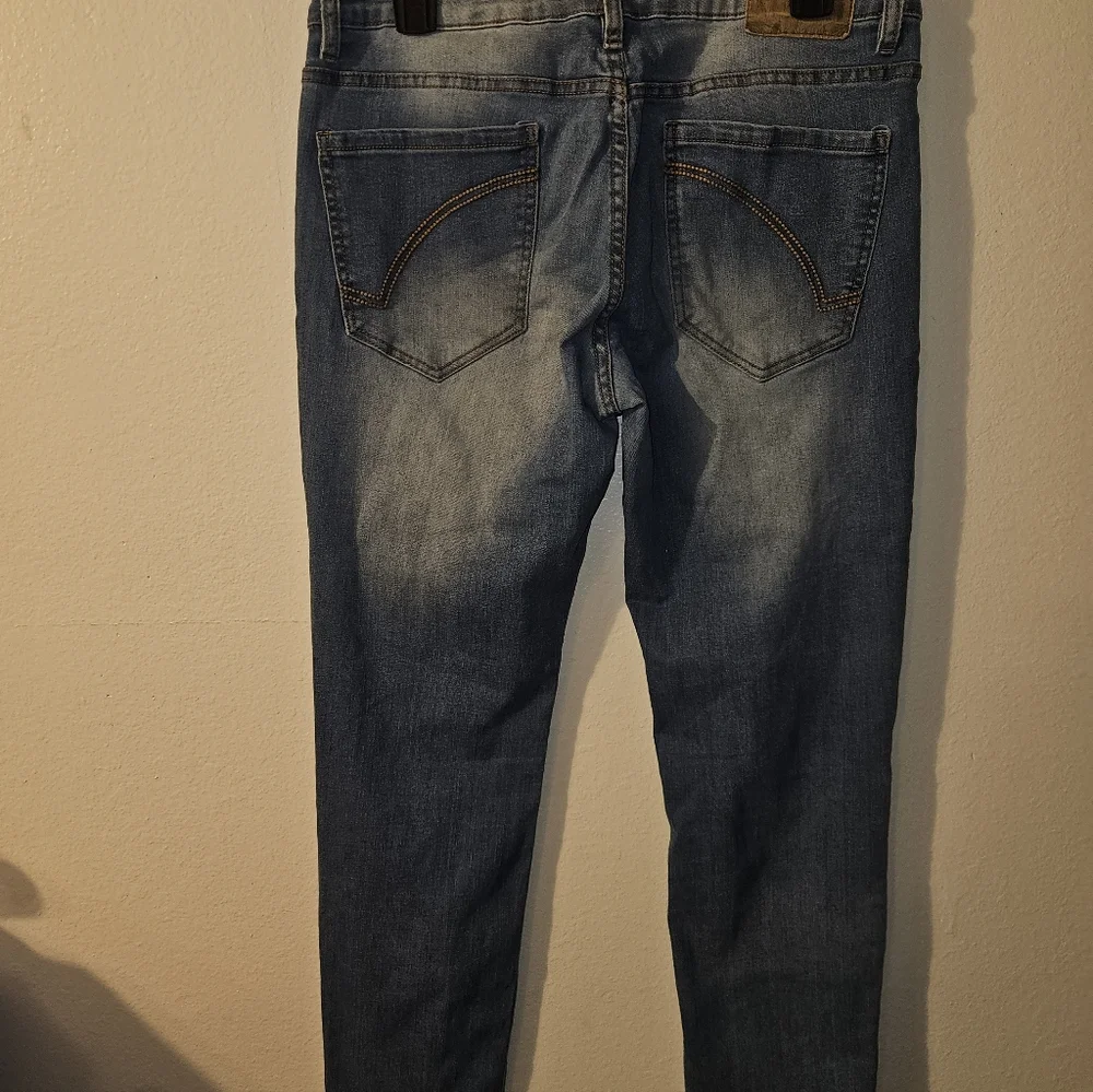 Ring Of Fire Mens Skinny Jeans Size 33/30 - Picture 6 of 11